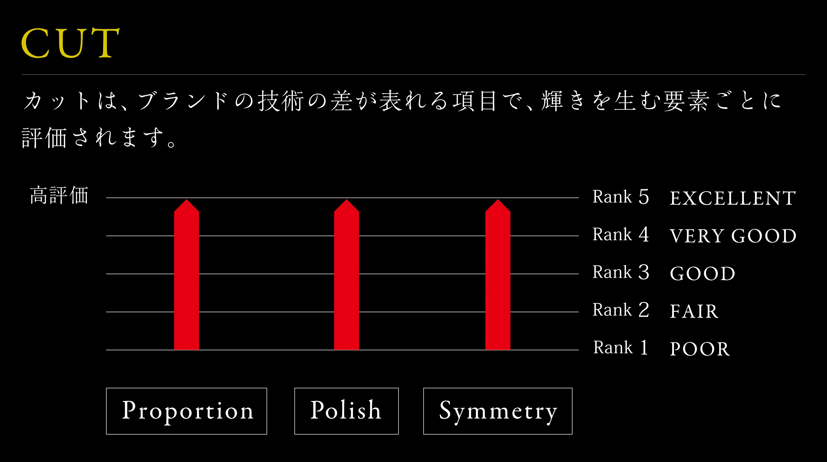 4Cカットの比較表