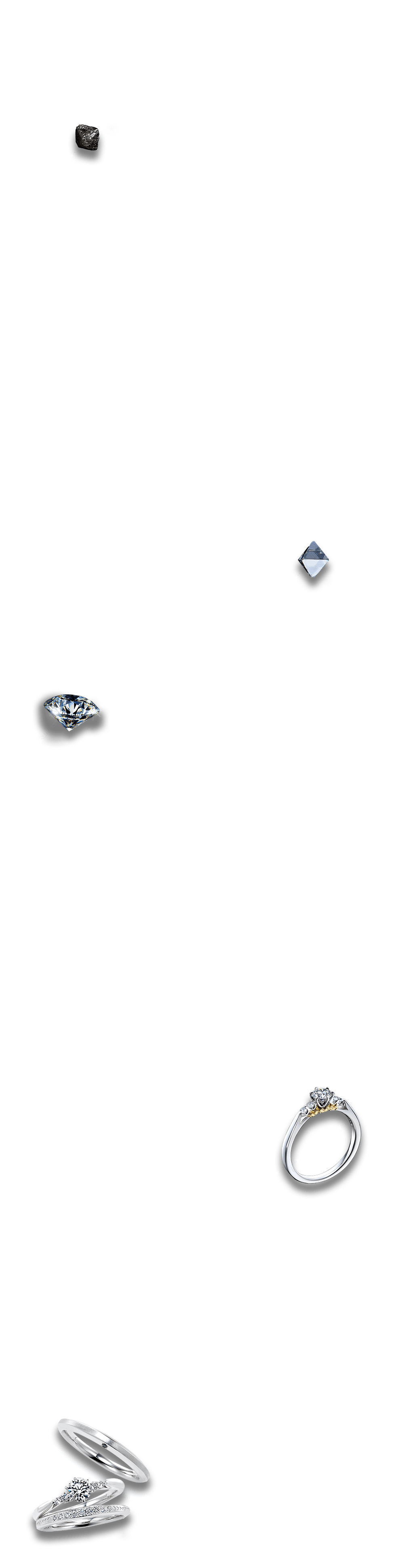 原石から指輪までの軌跡